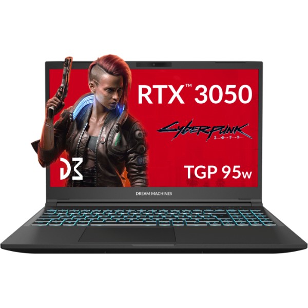 Фото - Ноутбук игровой Dream Machines RG3050-15UA71 Black